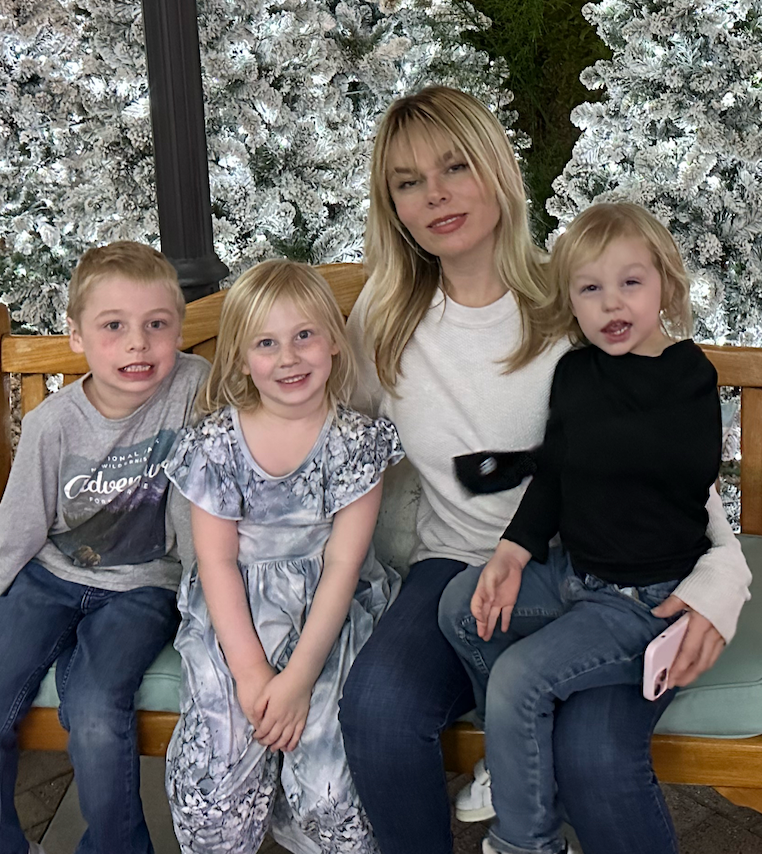 Sage Sinclair with family